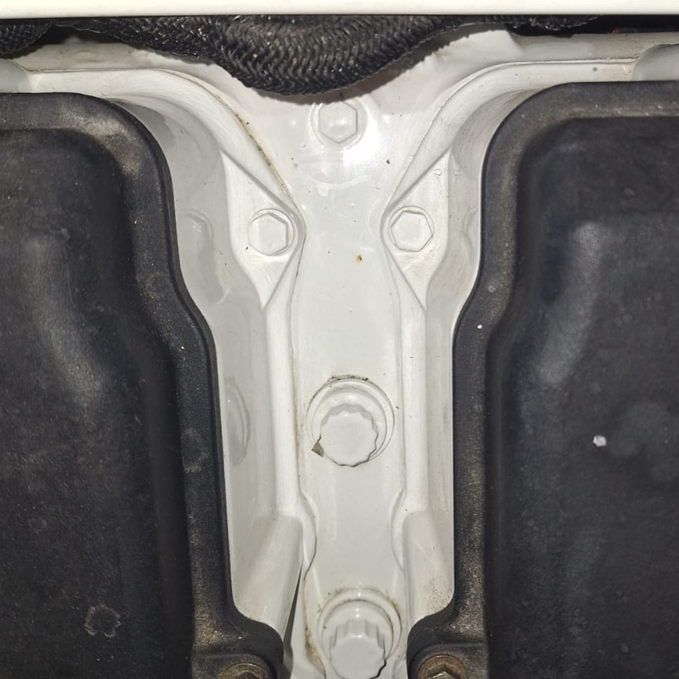 Engine room after cleaning